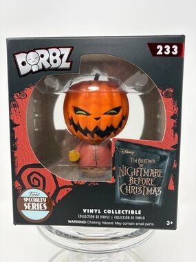 PUMPKIN KING 233 Dorbz Funko NIGHTMARE BEFORE CHRISTMAS Funko EXCLUSIVE